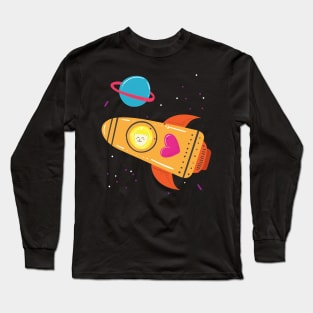Cat In Space Long Sleeve T-Shirt